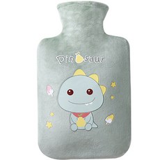 쿼르디 보온 물주머니 핸드워머 공룡 그린 500ml, 1개 홈인테리어/방한용품 반품 최저가 5,920원