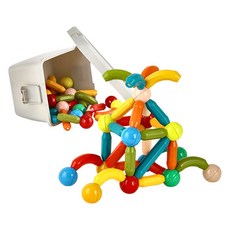 캐스비 튼튼 뉴팝 마그네틱 블록 54p 세트, 랜덤발송, 1개 완구/취미/블록놀이 반품 최저가 30,880원