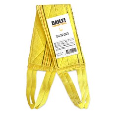 샤바스 매일쓰는 데일리 등밀이 때 타월, 옐로우, 1개입, 2개 생활용품/목욕/샤워용품 반품 최저가 7,900원