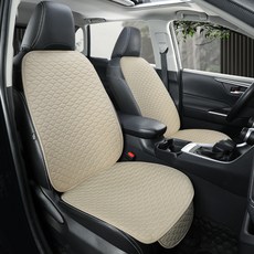 차량용 마 공용 방석 의자 + 등받이 세트, 베이지, 1세트, 쿨/통풍 자동차용품/인테리어 반품 최저가 25,630원