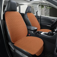 리버폭스 차량용 마 공용 방석 의자 + 등받이, 오렌지, 1세트, 쿨/통풍 자동차용품/인테리어 반품 최저가 23,320원