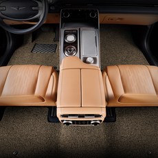 메이튼 차량용 코일 카매트 확장형 1열 + 2열 세트, 현대 더올뉴 제네시스 G80 (20년4월~), 브라운 자동차용품/인테리어 반품 최저가 38,400원