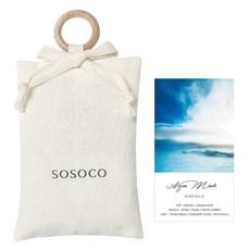 소소코 실내 패브릭 사쉐 아쿠아머스크, 30g, 1개 생활용품/방향제 반품 최저가 8,490원