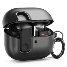 베루스 갤럭시 버즈3 / 버즈3프로 / 버즈3FE 모던 락 케이스, 갤럭시 버즈3 프로 / 버즈3 / 버즈3 FE, 메탈블랙, 1개 가전디지털/음향기기 반품 최저가 14,120원