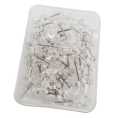 마다꾸미 압정 투명, 50개입, 1개 문구/오피스/사무용품 전문관 반품 최저가 6,780원