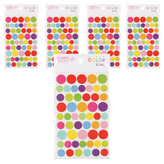 타이탄 다꾸 스티커 6p, 원형, 5세트 문구/오피스/데코/포장용품 반품 최저가 4,070원