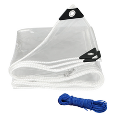 쾌청 투명 대형 pvc 두꺼운 0.5mm 방풍비닐 + 끈, 1개 생활용품/생활잡화 반품 최저가 24,340원