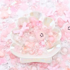 윰스 텀꾸 탑꾸 DIY 파츠 대용량 믹스 세트 50g, 연핑크, 1세트 완구/취미/STEAM완구 반품 최저가 5,310원