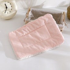 랜보어 소동물 컬러 골지 극세사 쿠션 M, 핑크, 1개 반려동물용품/소동물/가축용품 반품 최저가 5,710원