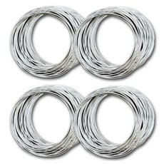 마다꾸미 비즈 공예 DIY 만들기 재료 철사 1.5mm, 실버, 4개 문구/오피스/미술/화방용품 반품 최저가 3,960원