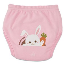 아가짱 유아용 프랜들리 6중배변훈련 팬티, 핑크색 토끼, 1개 생활용품/배변훈련팬티 반품 최저가 8,720원