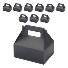 인디케이 손잡이 답례상자 소 12.5 x 9.5 x 12 cm, 블랙, 10개 문구/오피스/데코/포장용품 반품 최저가 3,850원