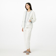 JAJU(자주) 여성용 케이블 극세사 10부 파자마 팬츠 패션의류/잡화/속옷/잠옷 반품 최저가 10,910원