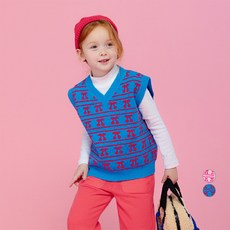 아이러브제이 아동용 M 체리월드 니트 베스트 출산/유아동/유아동패션 반품 최저가 24,530원