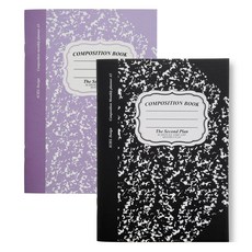 아이씨엘 A5 2025 컴포지션 먼슬리플래너 2종 세트, 블랙. 라벤다, 1세트 문구/오피스/다이어리/플래너 반품 최저가 10,450원