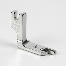 JSTrading 공업용 말아박기 노루발 대만산 미쓰마끼 2.4mm, 1개 홈인테리어/수예/수선 반품 최저가 6,000원