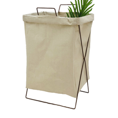 타미나요 세련된 빨래바구니, 아이보리 생활용품/세탁/청소용품 반품 최저가 5,690원