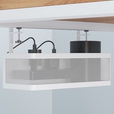 윤코 다용도 클럼프 멀티탭정리함, 1개, 화이트 생활용품/생활전기용품 반품 최저가 13,460원