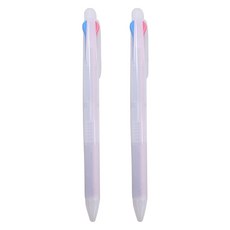 문구담 삼색펜 2p, 검정 + 파랑 + 빨강(삼색펜), 1세트 문구/오피스/필기류 반품 최저가 3,890원