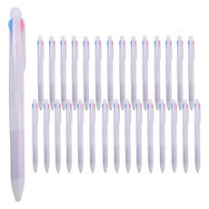 문구담 삼색펜 40p, 검정 + 파랑 + 빨강(삼색펜), 1세트 문구/오피스/필기류 반품 최저가 30,590원