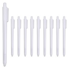 문구담 부드럽게 잘 써지는 볼펜 10p, 화이트, 1세트 문구/오피스/필기류 반품 최저가 6,420원