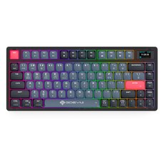 지데빌 블루투스 81키 기계식 게이밍 유무선 텐키리스 키보드, 블루 + 블랙, G712LS PLUTON, 적축 가전디지털/키보드/마우스 반품 최저가 49,300원