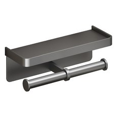 한봄누리 무타공 와이드 선반 두루마리 휴지걸이, 1개, 다크그레이 생활용품/욕실정리용품 반품 최저가 15,500원