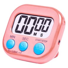 리빙고메 자석 주방 타이머, 핑크, 1개 주방용품/주방조리도구 반품 최저가 2,240원