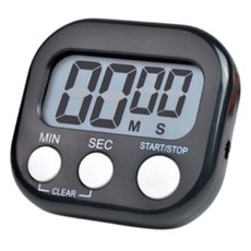 리빙고메 자석 주방 타이머, 블랙, 1개 주방용품/주방잡화 반품 최저가 2,180원