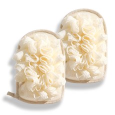 리브모어 바디 스크럽 글러브, 아이보리, 2개, 1개입 생활용품/목욕/샤워용품 반품 최저가 8,130원