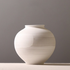 핏플로 꽃꽂이 장식품 서재 다실 분위기있는 달항아리 완구/취미/수집품 반품 최저가 32,120원