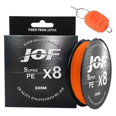 조프 SUPER PE 8합사 낚시줄 300m+실버캐스트 라인스토퍼, 오렌지+랜덤발송(스토퍼), 1세트 스포츠/레저/낚시 반품 최저가 11,790원
