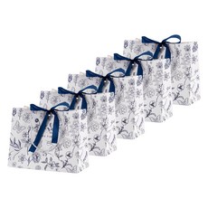 휴고잉 플라워 패턴 쇼핑백, 해피타임, 5개 생활용품/비닐/포장용품 반품 최저가 4,410원