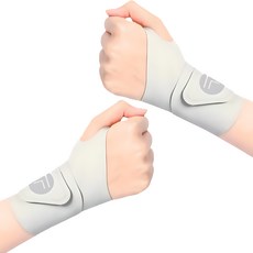 관절가이드 데일리 손목보호대 2p, 1세트, 그레이 헬스_건강식품/헬스/요가용품 반품 최저가 6,130원