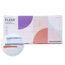 플렉사 슬라이더 지퍼백 (소형15매+중형20매+대형20매) 보냉백 구디백용보관함, 1개 주방용품/일회용품/종이컵 반품 최저가 11,800원