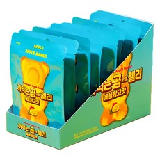 피치코리아 까먹는 곰모양 젤리 애플망고, 10개, 40g 식품/과자/초콜릿/시리얼 반품 최저가 11,700원