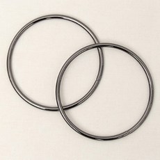 해피베어스 클라시 O링 핸들 10cm, 메탈 그레이, 2개 홈인테리어/수예/수선 반품 최저가 5,730원