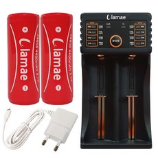 라매 26650 배터리 4400mAh 2p + X-2000 2구 충전홀더 + 아답터, 2개, 1개입 생활용품/생활전기용품 반품 최저가 33,110원