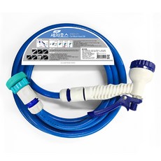 삼정크린마스터 원터치 세차 호스 원형 분사기 5m, 1개, 혼합색상 생활용품/세탁/청소용품 반품 최저가 5,900원