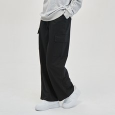 브라운스튜디오 면 트레이닝 와이드 바지 BSTP-02 패션의류/잡화/남녀 공용 의류 반품 최저가 19,900원