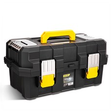 델리툴즈 휴대용 플라스틱 접이식 3단 스토리지 공구 보관 툴박스 블랙 옐로우 DL432521, 1개 홈인테리어/공구/철물/DIY 반품 최저가 30,880원