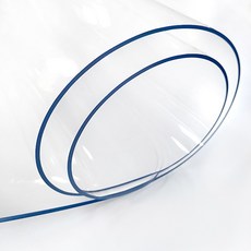 커버팩토리 에코투명매트, 투명, 80 cm x 100 cm x 2mm x 모서리 라운드 1.5 cm, 1개 주방용품/주방잡화 반품 최저가 17,910원