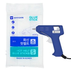 화신 글루건 소+핫멜트 소 7mm, 1세트 생활용품/공구/철물/DIY 반품 최저가 11,730원