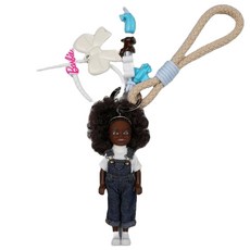 마텔 바비 챠밍 샤샤 데님오버롤 에디션 키링, 1개 완구/취미/피규어/다이캐스트 반품 최저가 94,480원