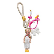 마텔 바비 백참 백꾸 스트랩 키링 데일리 벨라 화이트 에디션, 1개 완구/취미/피규어/다이캐스트 반품 최저가 53,820원