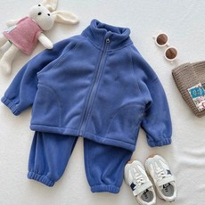 유블리 아동용 하이넥 기모 트레이닝 후리스 집업 + 조거팬츠 세트 출산/유아동/유아동패션 반품 최저가 19,130원