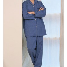 커플용 피에르 긴팔 체크 면 잠옷 투피스 세트 패션의류/잡화/속옷/잠옷 반품 최저가 22,900원