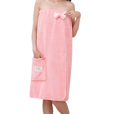 마켓피오 리본앤 포켓 샤워가운, 타입1, 1개 홈인테리어/수건/타월 반품 최저가 8,970원