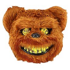 스투피드 LED 호러 가면 마스크 곰 20 x 25 cm, 브라운, 1개 완구/취미/파티/마술도구 반품 최저가 9,770원