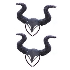 스투피드 마녀 뿔 머리띠 말레피센트 27 x 28cm, 블랙, 2개 완구/취미/역할놀이 반품 최저가 7,200원